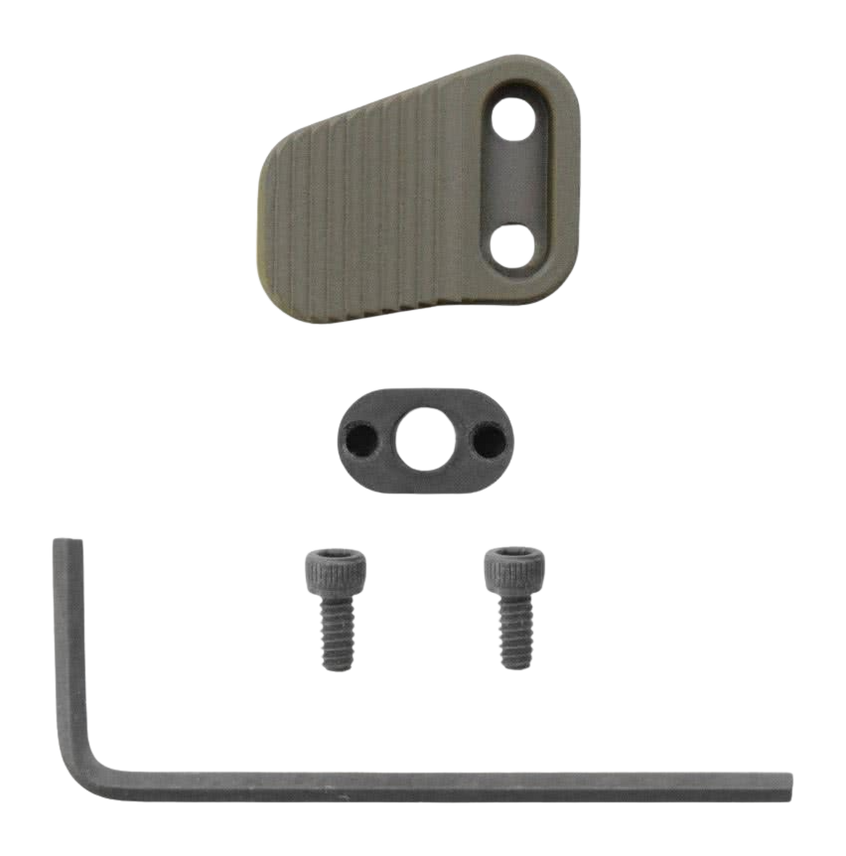 Armaspec B1 Extended Mag Release OD Green AR-15/AR-10 — view 2