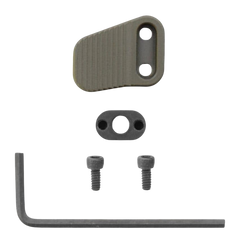 Armaspec B1 Extended Mag Release OD Green AR-15/AR-10 — view 2