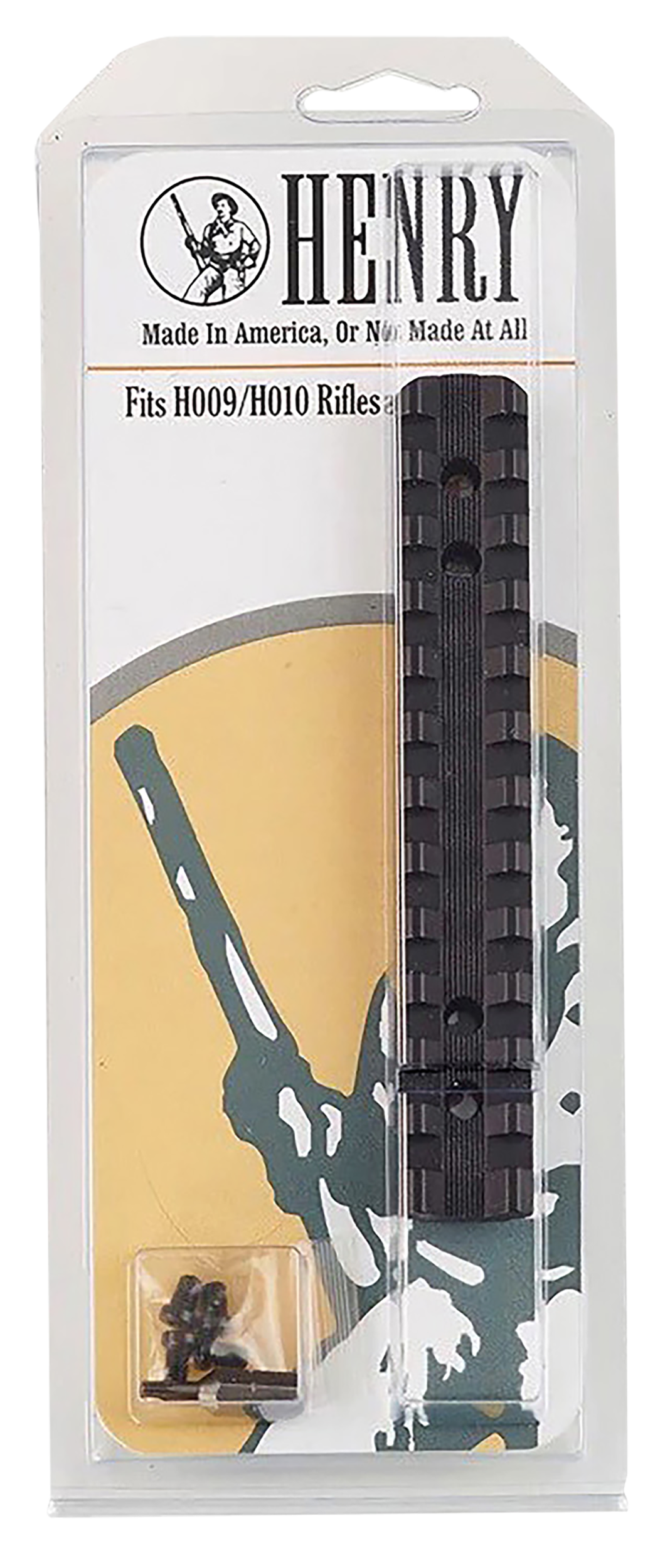 Henry Repeating Arms EGW Picatinny Rail Matte Black 0 MOA Aluminum - Fits H009 / H010 / H018 / H024 — view 2