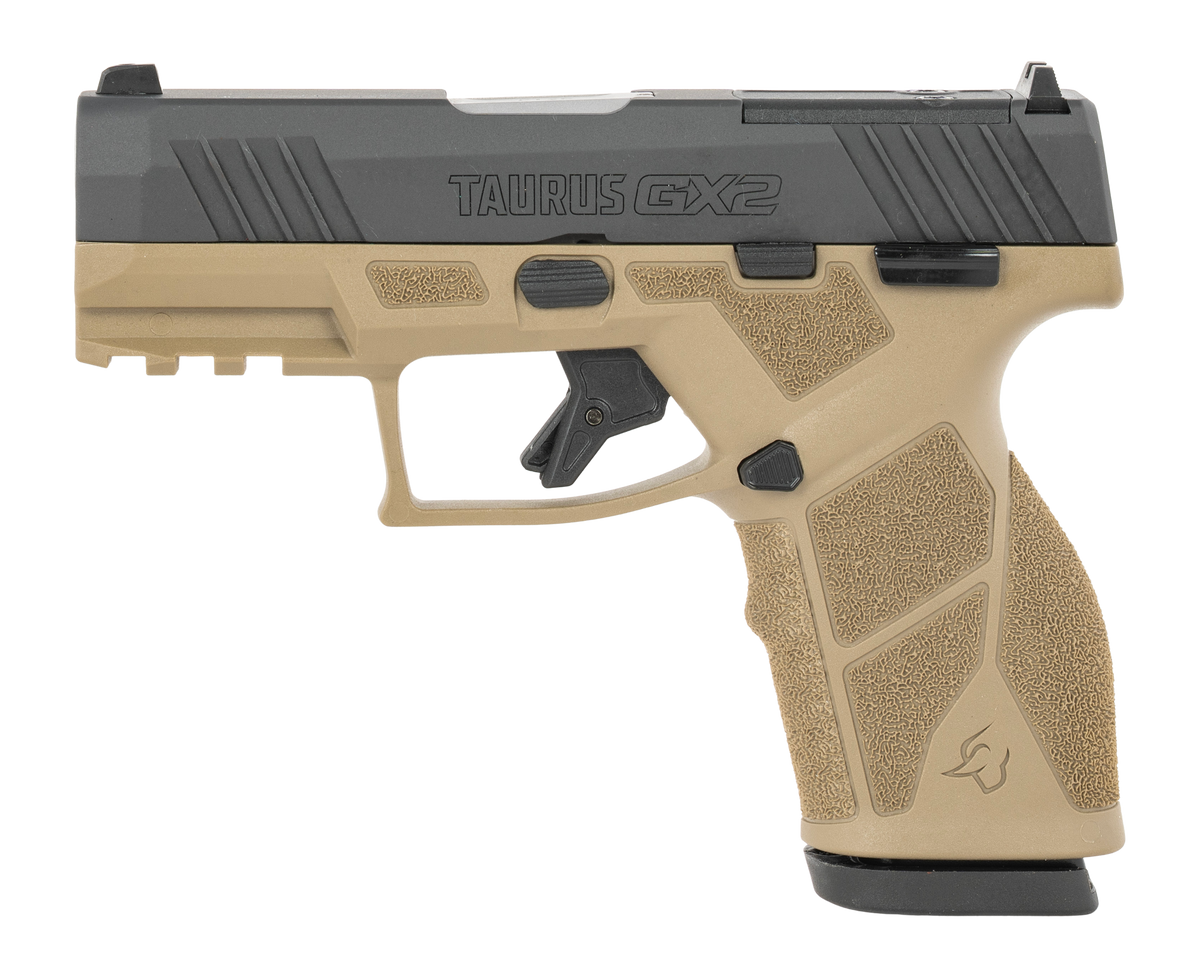 Taurus GX2 T.O.R.O. Compact 9mm Luger 3.38" 13+1 Semi-Auto Pistol - Flat Dark Earth — view 2