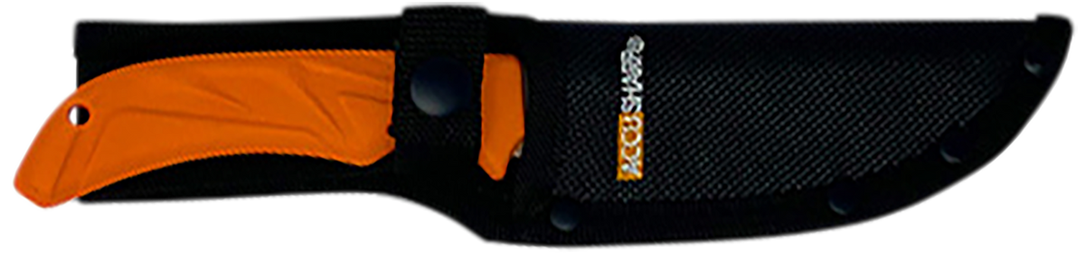 AccuSharp 731C Caping 3.5" Fixed Blade Knife - Blaze Orange — view 2