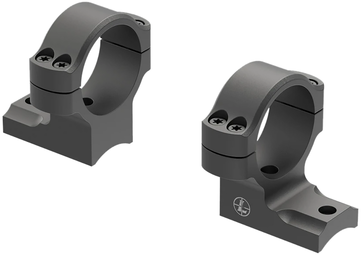Leupold BackCountry 2-Piece Ring Mount 30mm High Matte Black Aluminum - Savage 10/110 — view 2