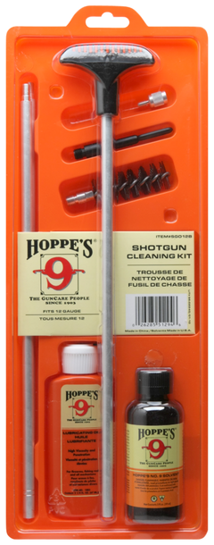 Hoppes SGO12B 12 Gauge Shotgun Cleaning Kit - Clam Pack — view 2