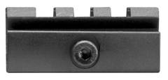 Aim Sports ML109 Low Profile Riser Mount 0.5" Rise 1.60" Picatinny/Weaver - Black Anodized — view 2