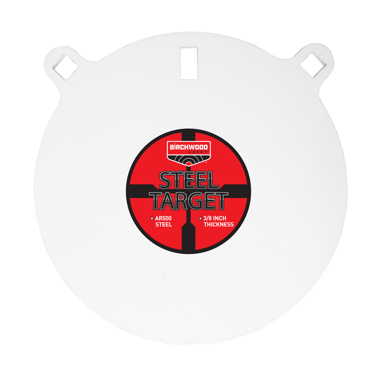 Birchwood Casey RND10-38 10" Round AR500 Steel Target Plate 3/8" Thick Hanging — view 2