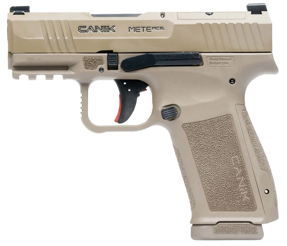 Canik Mete MC9L 9mm Luger 3.18" 17+1 Semi-Auto Pistol - FDE — view 2