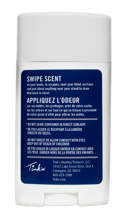 Tinks #1 Doe-P Synthetic Calming Deer Scent Stick 2.75 oz — view 2