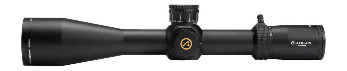 Athlon Ares ETR GEN2 UHD 4.5-30x56 34mm Tube FFP Illuminated MIL Riflescope — view 2