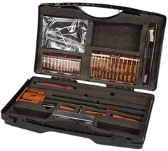 Tipton Ultra Cleaning Kit Rifle .17-.45 Cal Bronze/Nylon Plastic Case — view 2