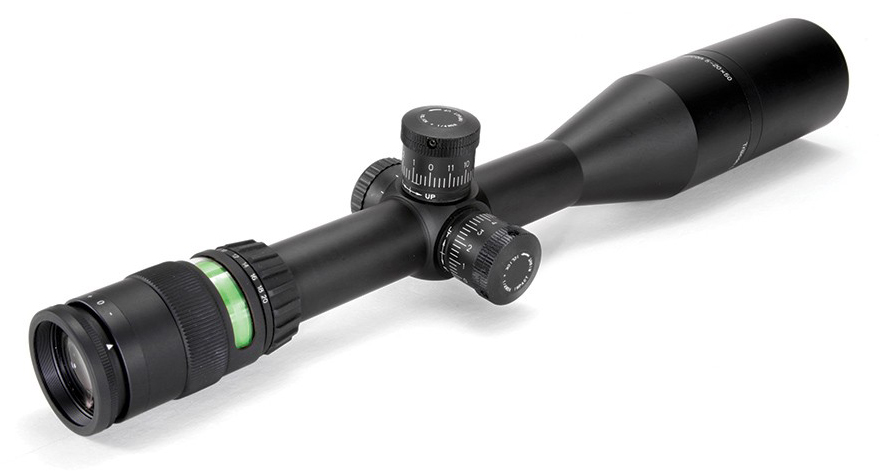 Trijicon AccuPoint 5-20x50mm 30mm Tube Illuminated Duplex Green Dot Riflescope - Matte Black — view 2