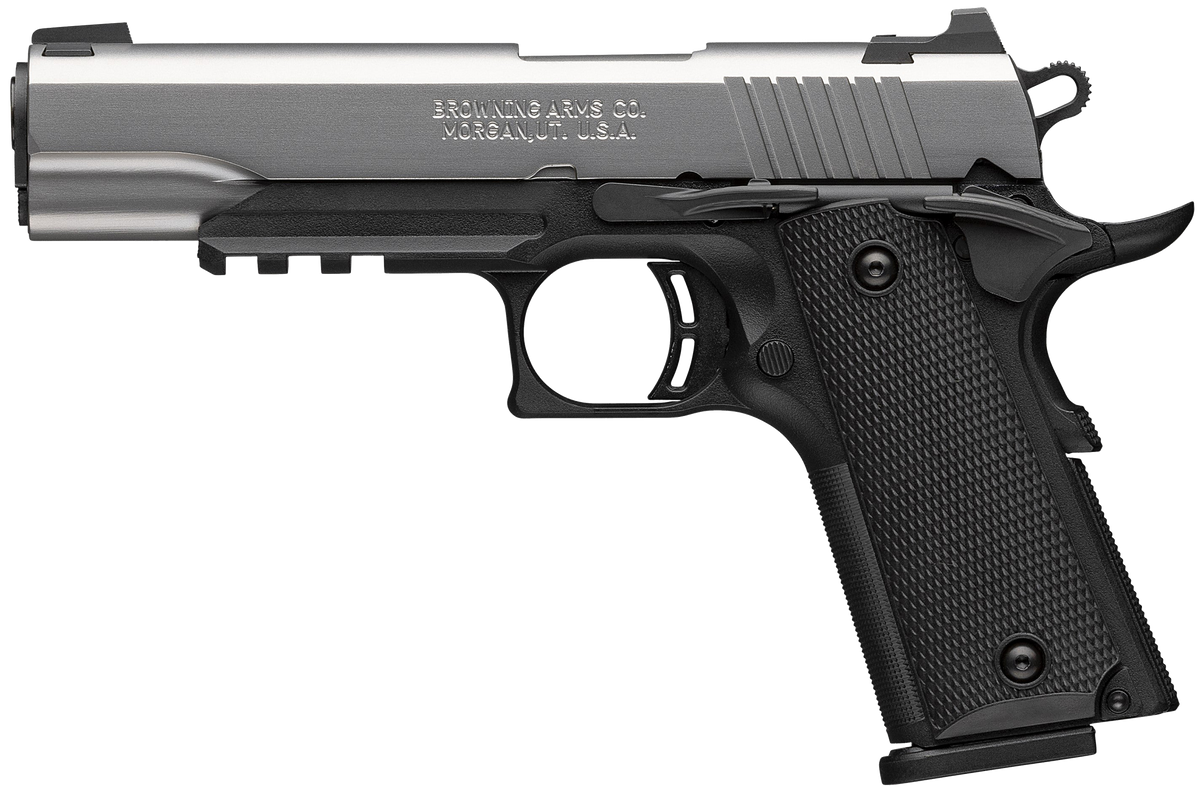 Browning 1911-380 Black Label Full Size .380 ACP 4.25" 8+1 SAO Pistol — view 2