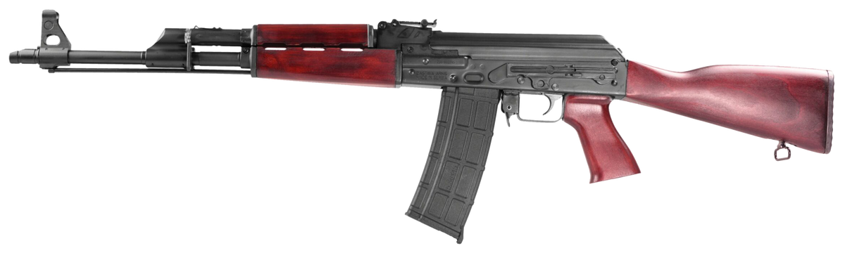 Zastava ZPAP M90 5.56x45mm NATO 18.25" 30+1 Semi-Auto Rifle - Serbian Red — view 2