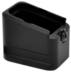 Warne 3126 Magazine Extension Glock 19/23 6061-T6 Aluminum Black - +5rd 9mm Luger / +4rd .40 S&W — view 2