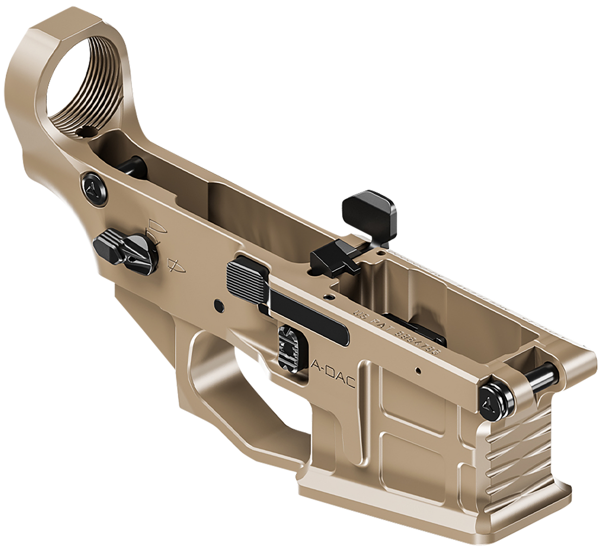 Radian Weapons A-DAC 15 Flat Dark Earth Lower Receiver — view 2