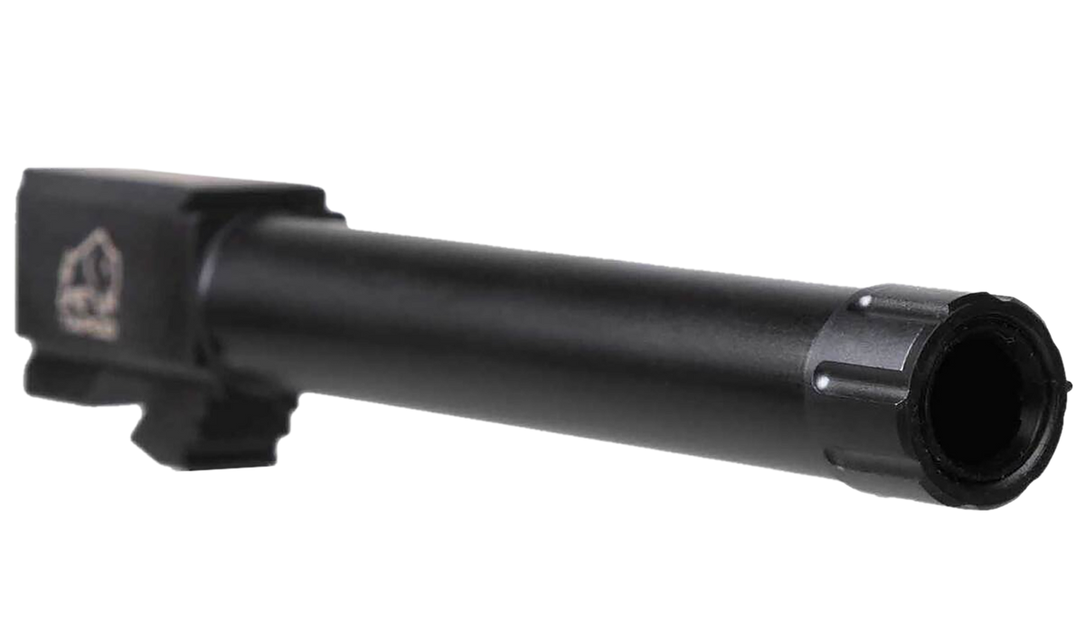 Tapco Glock 17 Gen1-3 9mm Luger Threaded Stainless Steel Barrel - Black Nitride — view 2
