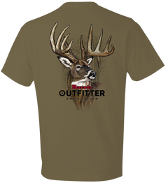 Horizon Design Hornady Big Buck T-Shirt Coyote Brown Cotton Short Sleeve XL — view 2