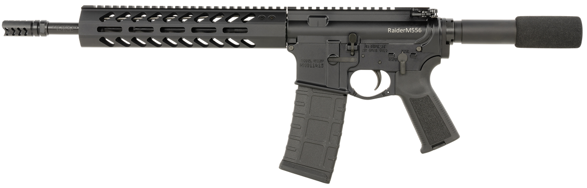HM Defense Raider M5 223 Rem/5.56 NATO 12.5" 30+1 Black Pistol — view 2