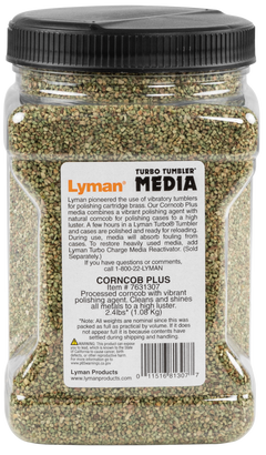 Lyman Turbo Case Cleaning Media Treated Corncob 2 lbs Tumbling Media — view 2