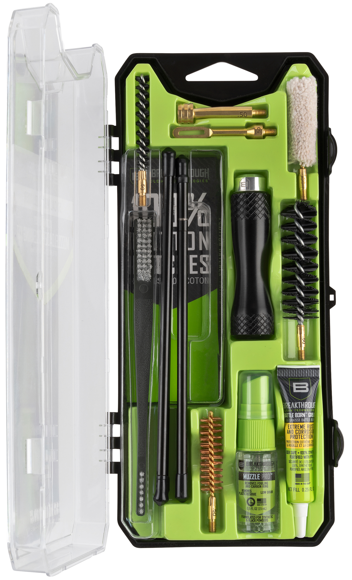 Breakthrough Clean Vision Series .50 Cal Muzzleloader Cleaning Kit - Multi-Color — view 2