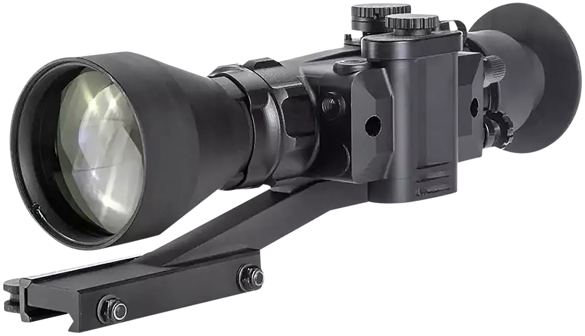 AGM Global Vision Wolverine Pro-4 3AL1 Night Vision Rifle Scope 4x70mm Gen 3 Auto-Gated Level 1 Matte Black — view 2