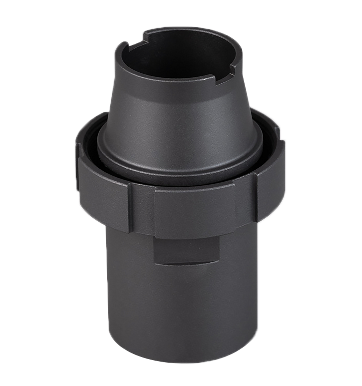 SilencerCo AC865 Echo Choke Adapter 12 Gauge Saiga/Vepr Steel Black — view 2