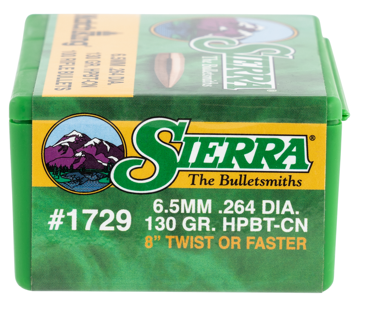 Sierra MatchKing 6.5 Creedmoor (.264) 130gr Hollow Point Boat Tail - 100/Box — view 2