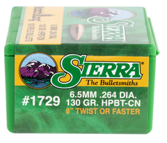 Sierra MatchKing 6.5 Creedmoor (.264) 130gr Hollow Point Boat Tail - 100/Box — view 2
