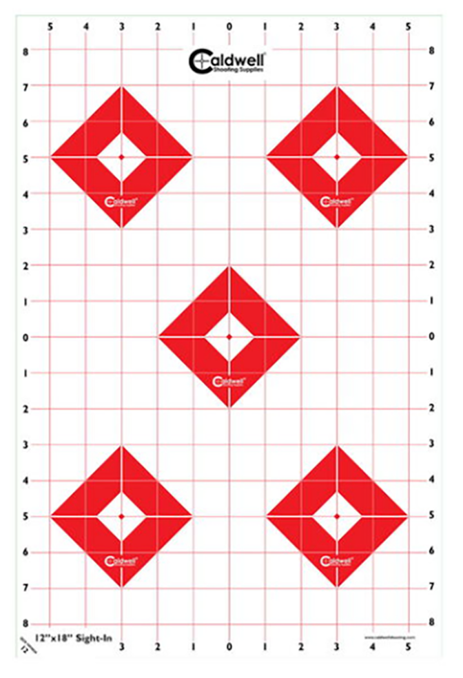 Caldwell Ultra Portable Target Stand 8 Silhouette/8 Sight-In Targets Black/Red/White Steel — view 2