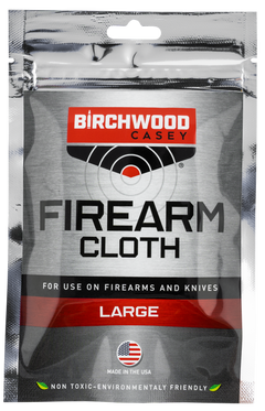 Birchwood Casey Firearm Cloth Large Treated Cotton 11" x 14" — view 2
