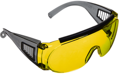 Allen 2170 Fit Over Shooting Glasses Yellow Lens Gray Frame — view 2