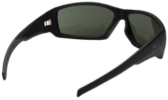 Pyramex OverWatch Safety Glasses Forest Gray Anti-Fog Lens Black Frame — view 2