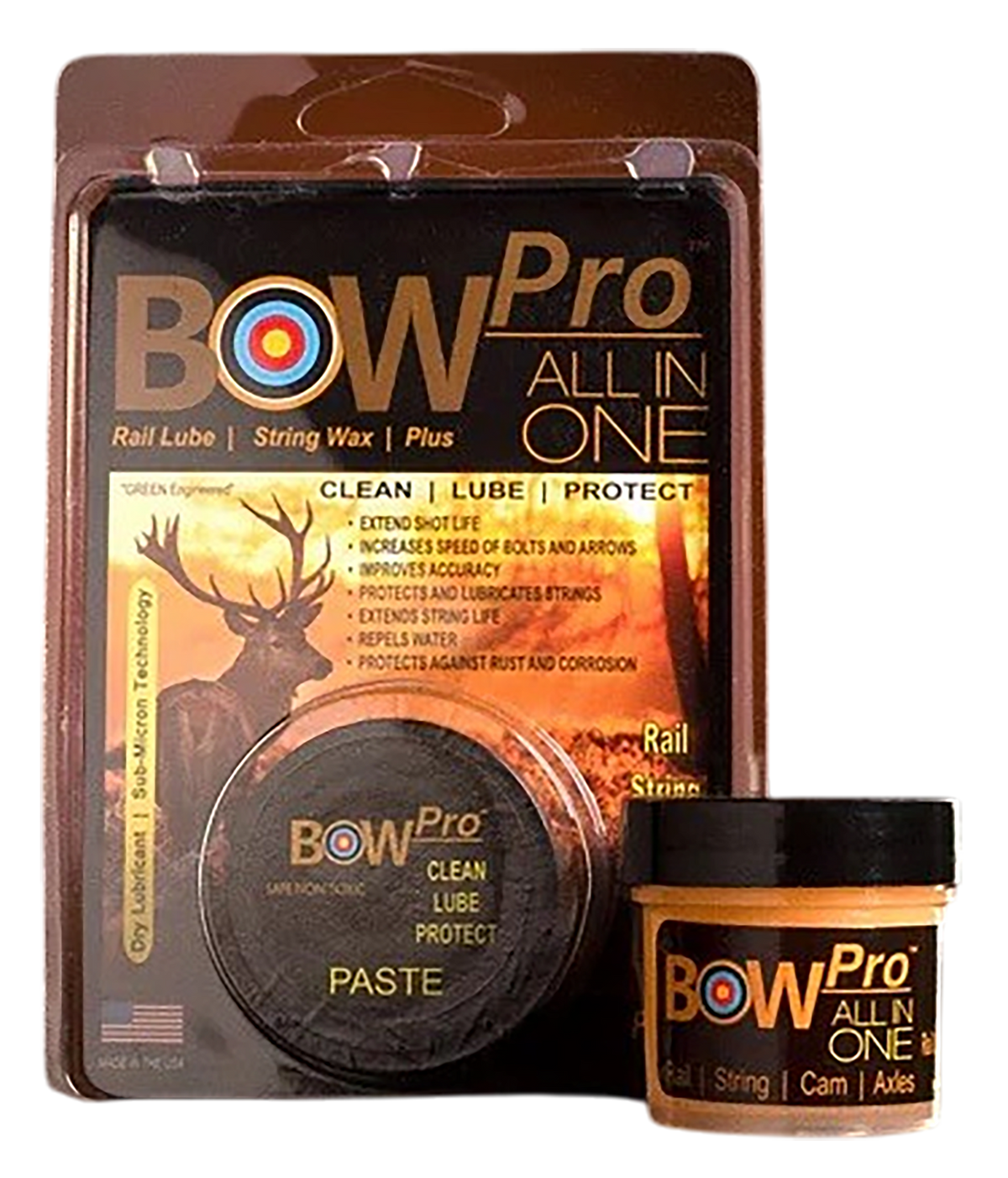 Seal 1 BP-1 Bow Pro 1 oz Jar - Rail Lube & String Wax Paste — view 2
