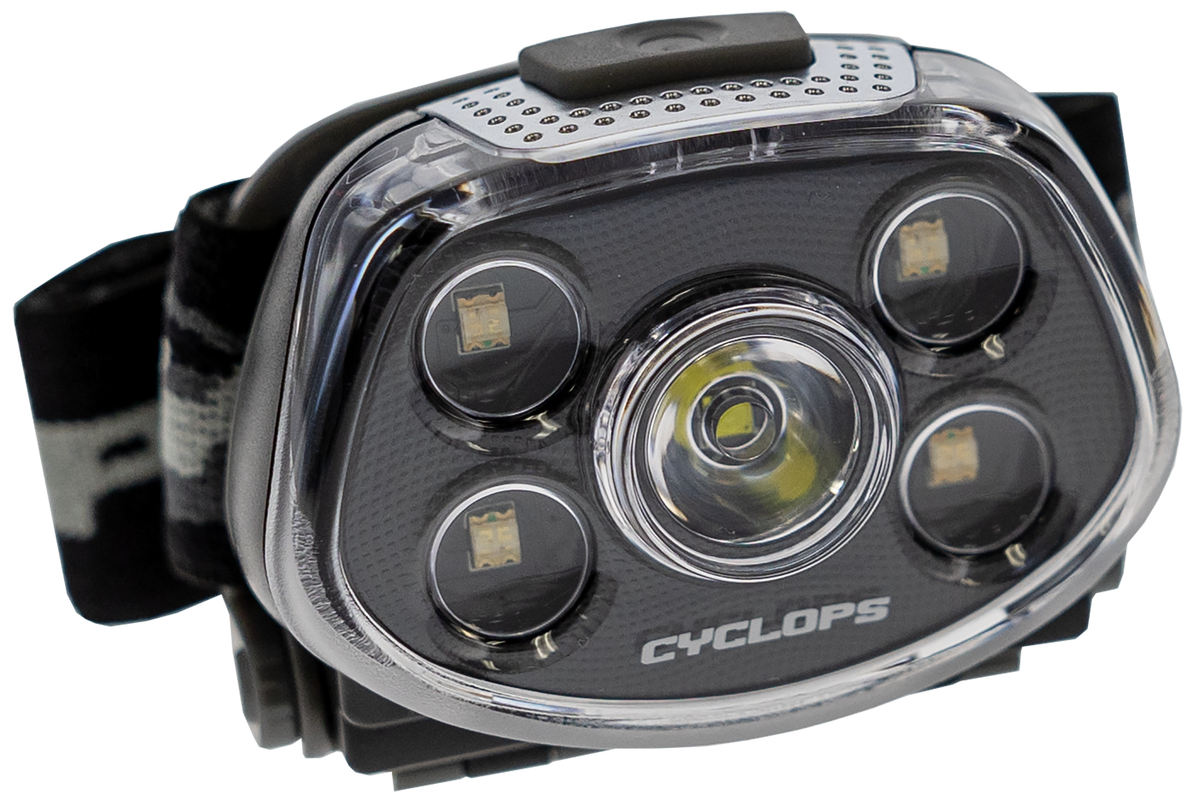 Cyclops Force XP LED Headlamp 350/15 Lumen Cree LED Red/Green - Black - 2 Pack — view 2