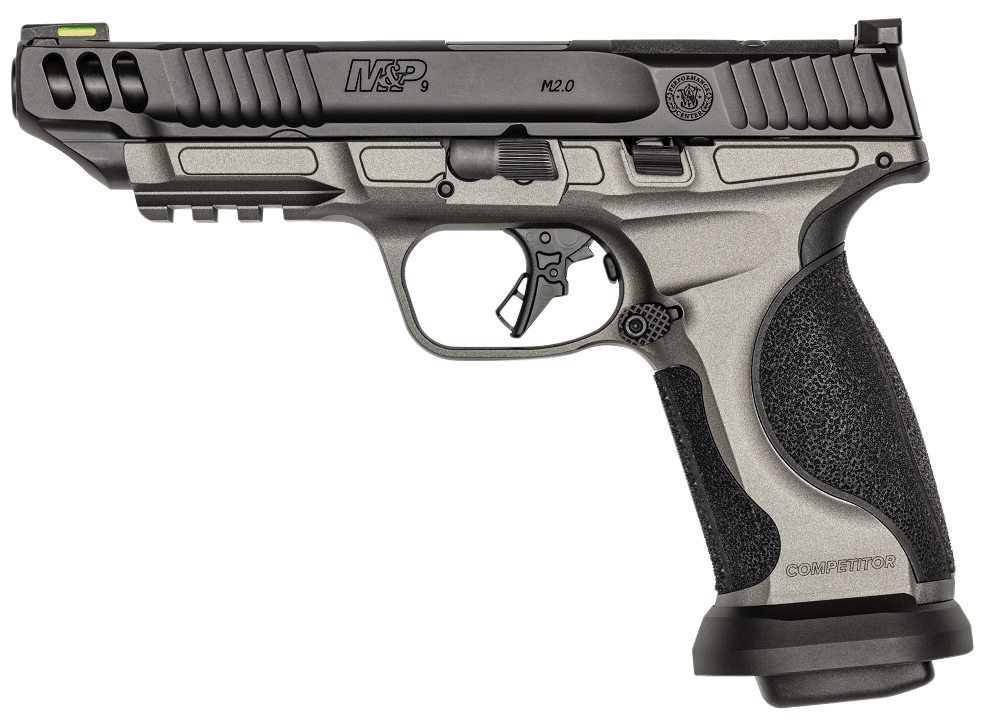 Smith & Wesson M&P9 M2.0 PC Competitor 9mm 5" 17+1 Optic-Ready Semi-Auto Pistol - Tungsten Gray — view 2