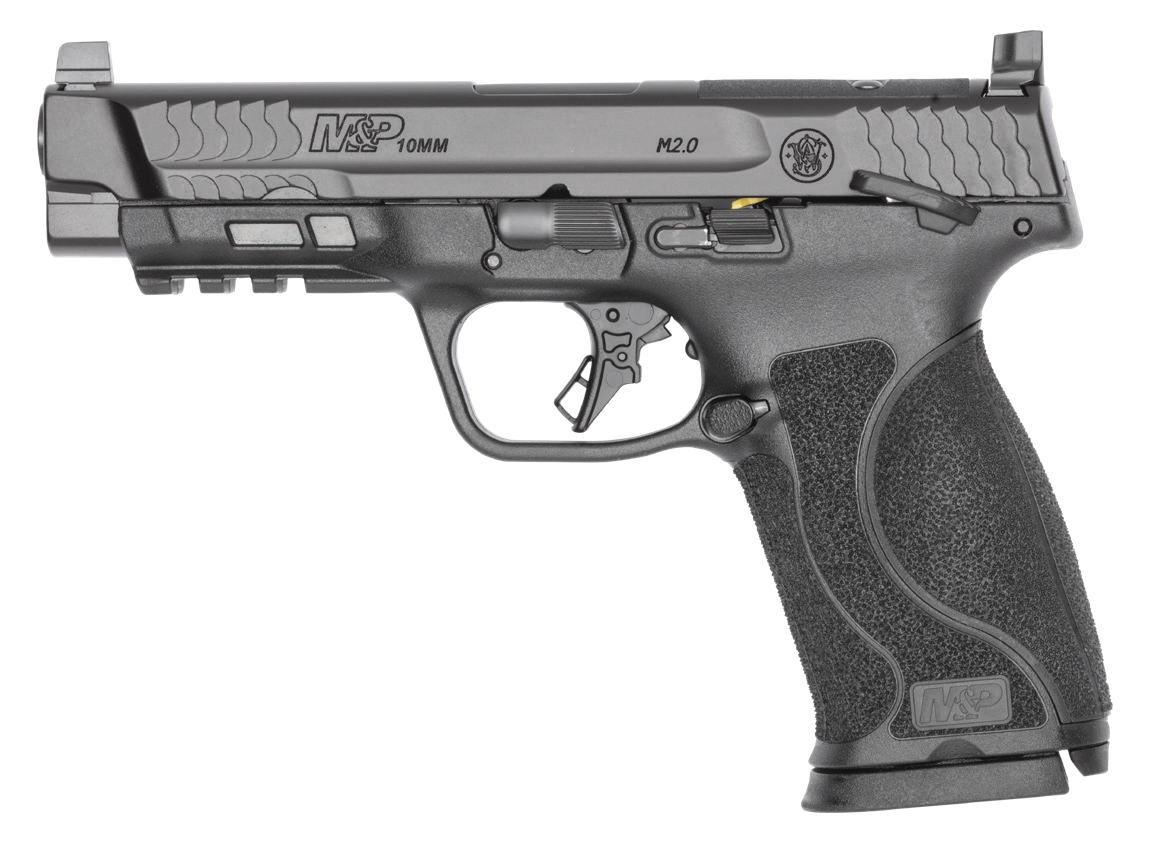 Smith & Wesson M&P M2.0 Full Size 10mm 4.60" 10+1 Optic-Cut Striker-Fired Pistol — view 2