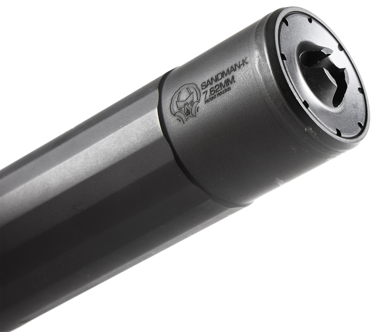 Dead Air DA207 Flash Hinder Front Cap R-Series 7.62mm Black Nitride — view 2