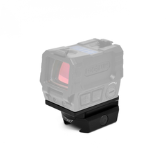 Warne 6104M Red-Dot Riser for Holosun AEMS Black Anodized — view 2