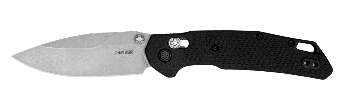 Kershaw Heist 2037 Mid-Size 3.2" D2 Stonewashed Clip Point Folding Knife — view 2