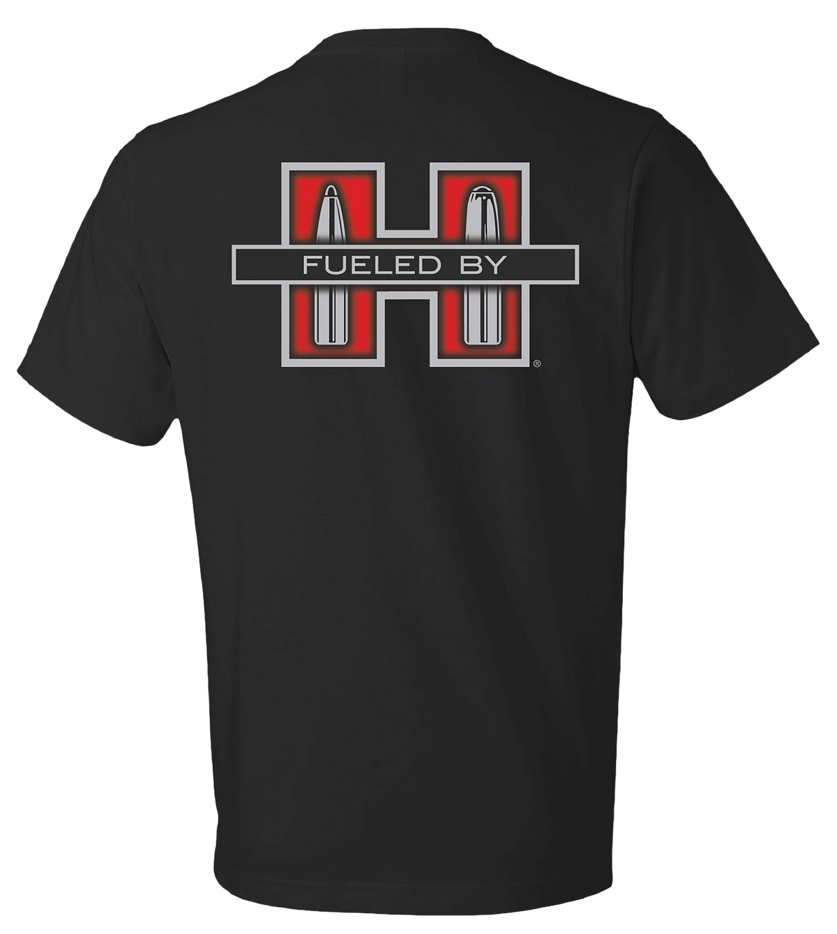 Horizon Design Fueled By Hornady Black 2XL Short Sleeve T-Shirt — view 2