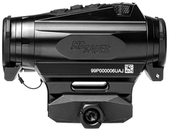 Sig Sauer Electro-Optics Romeo4XT-Pro 1x20mm Red Dot Sight 2 MOA Red Ballistic Circle Dot Multi-Reticle - Black — view 2