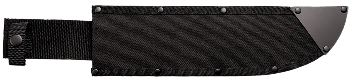 Cold Steel Bowie Machete 12" 65Mn Carbon Steel Black Fixed Blade — view 2