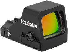 Holosun HE407K-GD-X2 1x 0.58"x0.77" 6 MOA Gold Dot Reflex Sight - Black Anodized — view 2