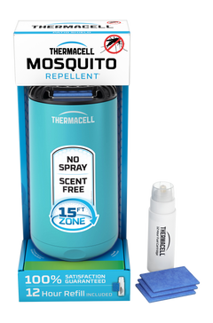 Thermacell Patio Shield Mosquito Repeller Glacial Blue 15 ft 12-Hr Fuel Powered — view 2