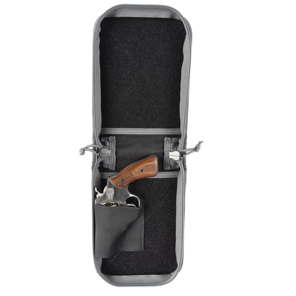 G Outdoors D965PCB Discreet First Aid Kit Pistol Case Black - Holds 1 Handgun/2 Magazines — view 2
