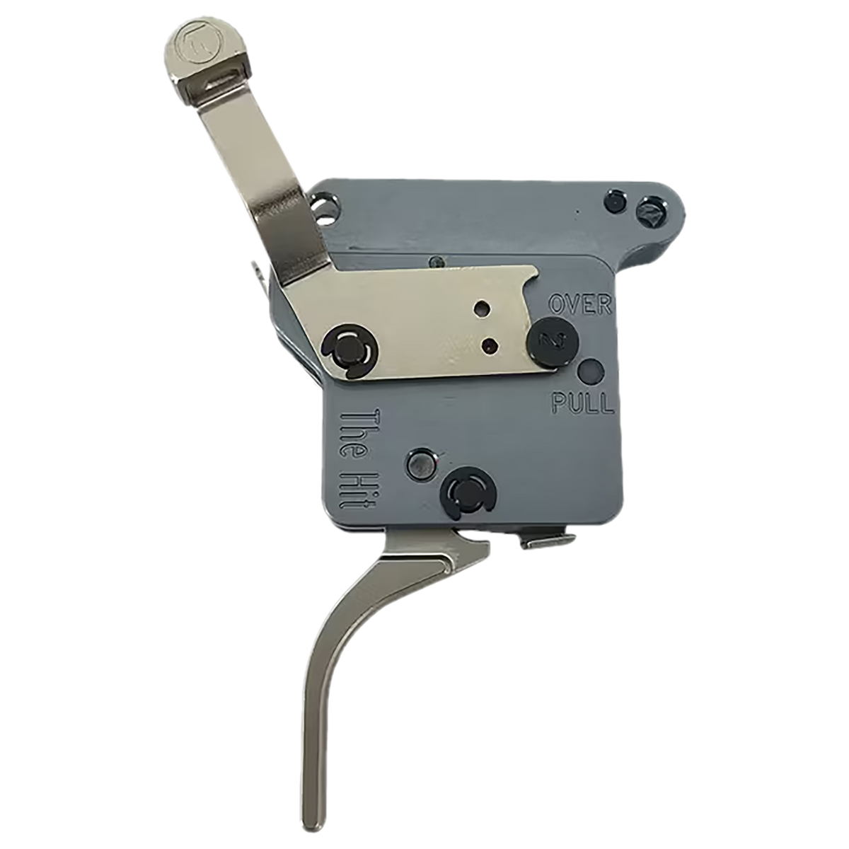 Timney Triggers The Hit Straight Trigger 8 oz Draw Weight Nickel Finish for Remington 700 Right — view 2