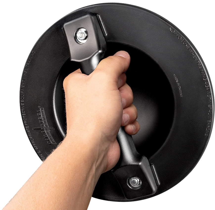 Cold Steel Buckler Mini 9" Diameter Polypropylene/Steel Black Training Shield — view 2
