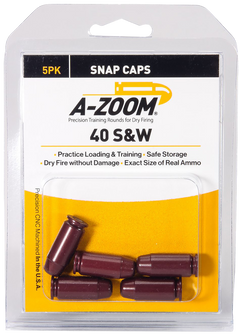 A-Zoom 15114 Pistol Snap Caps 40 S&W 5-Pack — view 2