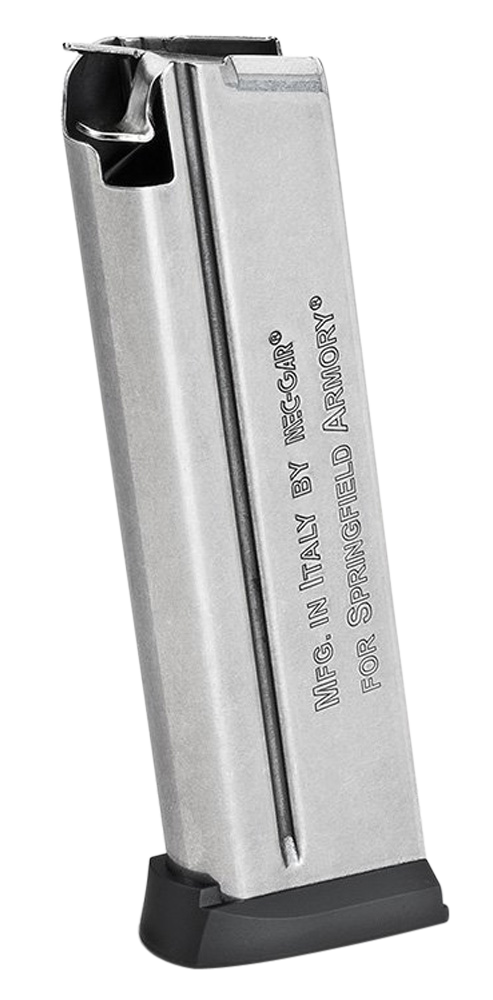 Springfield Armory PI6070 1911 EMP 9mm Luger 9rd Stainless Steel Magazine - Silver — view 2