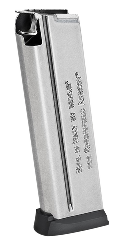Springfield Armory PI6070 1911 EMP 9mm Luger 9rd Stainless Steel Magazine - Silver — view 2