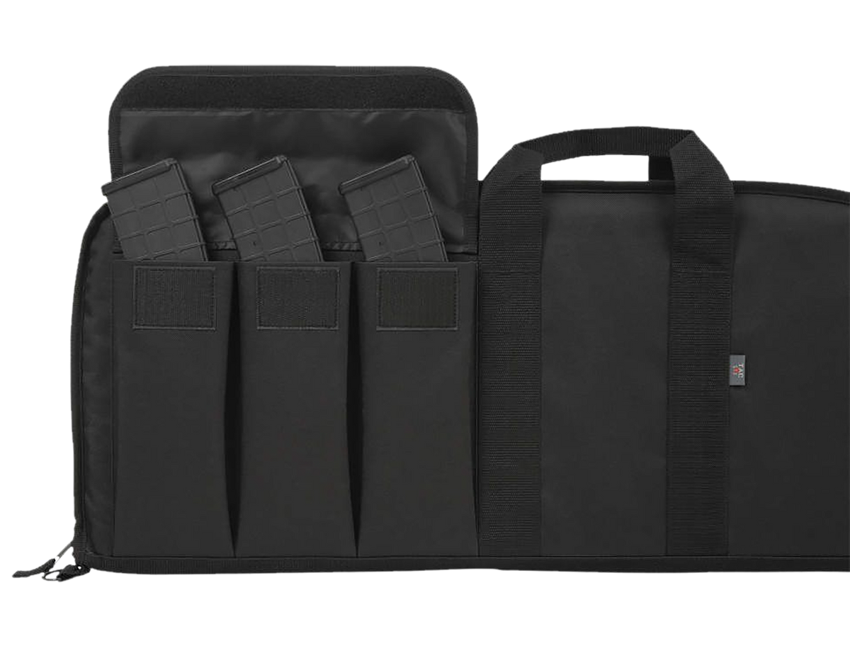 Tac Six Engage 42" Tactical Rifle Case Black Endura Foam Padding — view 2